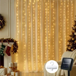 Star Shinning Led String Lights Luxury Meteor Shower Lights With Hooks for Commercial Festival Home Xmas Tree Ornament