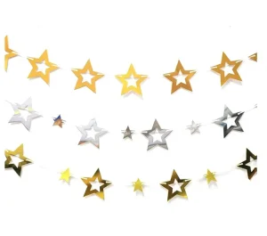 Star Spangled Bunting Festive Party Hanging Decoration Celebration Banner Set Party Decoration Supplies