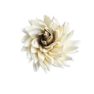 Stock 6CM Eco Friendly Christmas Home Decoration Sharp Leaf Chrysanthemum Paper Flowers Handmade Factory Direct Sales
