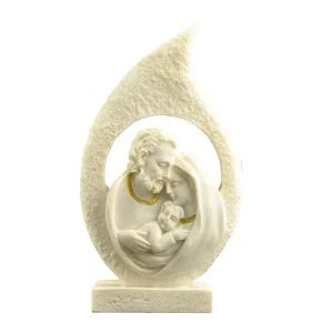 Stock Products Polyresin Religious Holy Family for Decoration