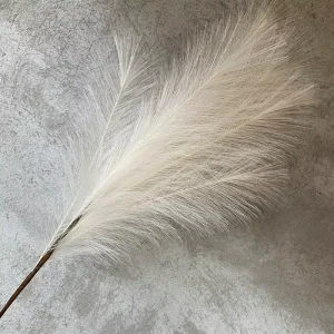 Style 7 Fork Artificial Cloth Leaf Wedding Peacock Grass Phoenix Tail Indoor/Outdoor Decoration Simulation Reed QYY-684