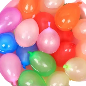 Summer Popular Mini Small Colorful Round Latex Fight Magic Ballon Instant Seal Fill Water Balloon Bundle Kit