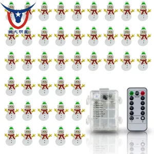 Supplier 4.5V IP44 Outdoor Christmas Fairy String Lights with Warm White LED 3M Length Dimmable