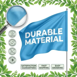 Supplier Premium Polyester Flag Banners Standard 3x5ft Outdoor Custom Print Free Design