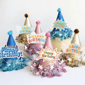 Supplies Bling Bling Paper Hats Birthday Hats Holiday Party Hats for Adult and Children