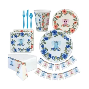 Sustainable Compostable Tableware Cake Cups Plates for Graduation Party with Biodegradable Forks