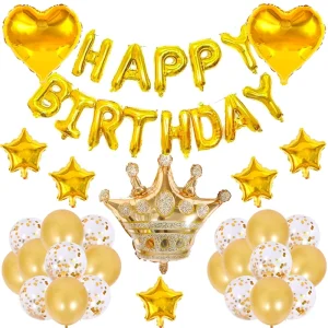 TLX Supplier Happy Birthday Balloons Set for Birthday Party Supplies Birthday Party Decoration Set
