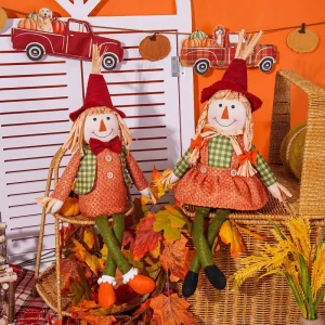 Thanksgiving Day Harvest Festival Scarecrow Faceless Doll Decorations Christmas Maternity Folk Custom Factory
