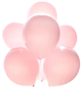 The Lightest Shade of Pink Manufacture Direct 10 Inch 2.3 Gram Baby Pink Balloons