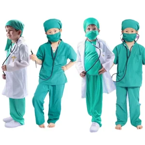 Theme Party Show Role Play Professional Doctor Nurse Child Costume Hcbc 004