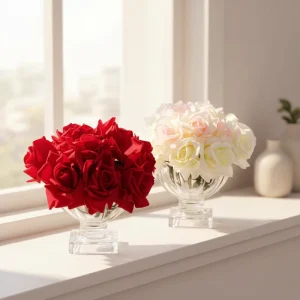 Touch Moisturizing Rose Simulation Flower Arrangement Bride Holding Flower Light Luxury Nordic