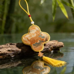 Traditional Chinese Festival Amulets Hanging Items Creative Handmade Embroidery Dragon Boat Festival Pendant Souvenir Gifts