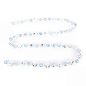 Transparent Iridescent Faceted Flat round Crystal Plastic Loose Beads for DIY Graduation Ramadan Diwali Decorations