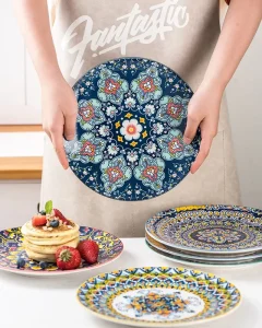 Turkish Dinnerware Ceramic Plates Porcelain Plate Dinnerware Sets