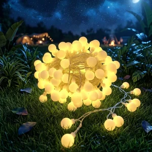 USB 2M Dimmable IP44 Blue Christmas Wedding Outdoor Indoor Decoration Small Ball Globe Fairy Lights String Lights