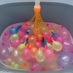 Unbreakable Outdoor Water Balloons for Kids Quick Fill Latex Water Bombs Non Toxic Water Ball Party Decoration