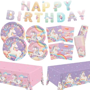 Unicorn Honeycomb Desktop Decoration Festive Christmas Halloween Theme for Mother’s Day Party Graduation Backdrop Decorations