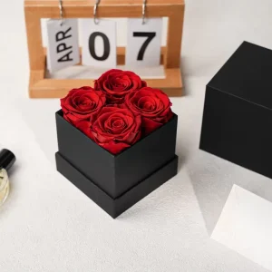 Valentine Decoration Box Real Rosen Flower Arrangement Gift Box Stabilized Infinity Forever Eternal Preserved Roses