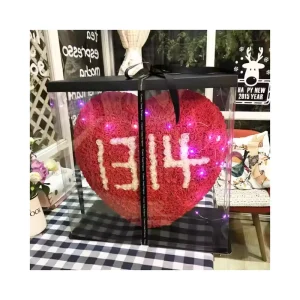 Valentine’s Day 5.20 Gift New 5201314 Decorative Flowers & Plants Birthday Gift for Girlfriend or Lover