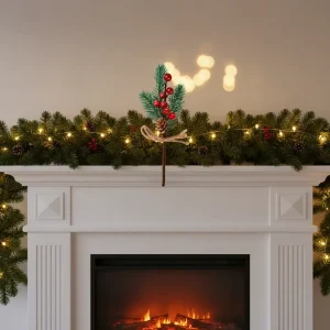 Valentine’s Day Artificial Pine Picks Berries Pinecones Tree Wreath Flower Arrangements Graduation Father’s Day Eco-Friendly