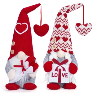 Valentines Day Decor Valentine Gnomes Plush Decorations Valentines Home Table Elf Gnomes Decor Ornaments Gifts