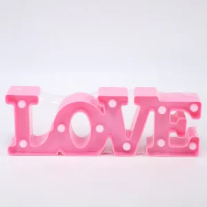 Valentines Day Decor for Girlfriend Red Battery Wedding Decoration DIY LED Love Light Gift Party Decoration