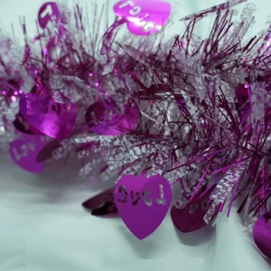 Valentine’s Day Heart-Shaped Garland for Indoor and Outdoor Wedding Party Decoration
