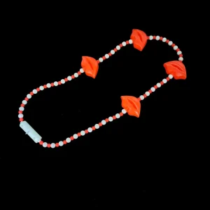 Valentine’s Day LED Flashing Necklaces Custom Festival Party Decorations Wedding Supplies