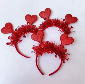 Valentine’s Day Love Hairband for Wedding and Holiday Party