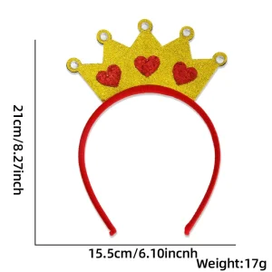 Valentine’s Day Romantic Heart shaped Accessory for Valentine Day Decoration Party Supplies