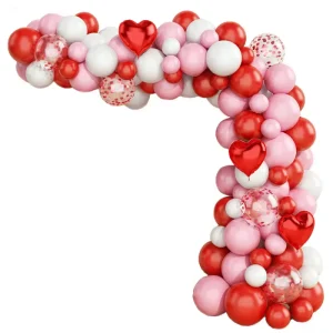 Valentine’s Day Wedding Party Decorations Balloons for Lovers Day Decor Wedding Photo Prop Valentine’s Day Balloons