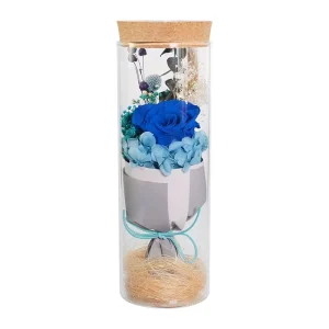 Valentine’s Day gift led gift box ornaments glass eternal rose preserved flower