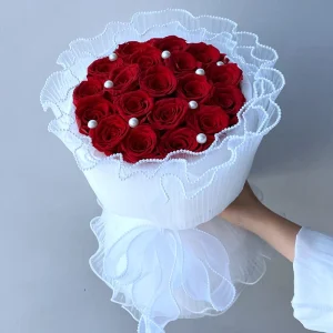 Valentines Wedding Engagement Gift Box Immortal Real Fresh Flower Eternal Rose Bouquet Natural Preserved Rose Flowers Bouquets