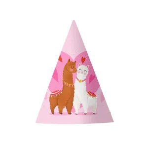 Vietnam Llama Birthday Party Supplies Paper Cone Hat Decoration