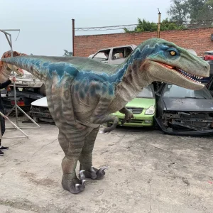 Walking Animatronic Dinosaur Dinosaur Costume Rental Real Adult Wearable Mascot Costume Dragon Costume with Smoking