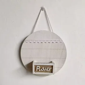 Wall Decoration Flower Basket Wall Mounted Flower Pot Living Room Wall Insert Flower Basket