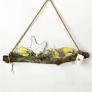 Wall Decoration Hanging Bird Easter Crafting Spring Decor Easter Wooden