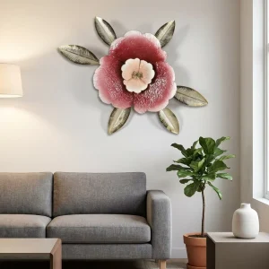 Wall Decoration Wall Interior Home Accent 98.43*7.62*78.11CM Entryway Brown White Gold Metallic Wall Decorations Home Luxury