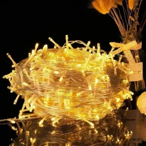 Warm White IP44 Outdoor Garden Christmas Lights Landscape Yard Patio Holiday Fairy Commercial LED String Lights