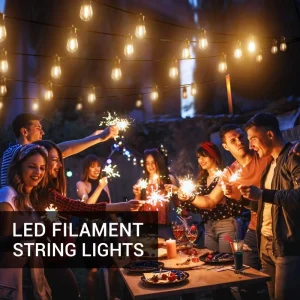 Warm White IP44 Rated Outdoor Garden Lamp Weatherproof Shatterproof LED 20M 100% Pure Copper Lights Decorative Lighting