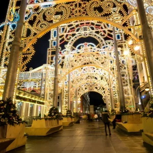 Waterproof Commercial Decorative Outdoor Metal Frame Festive Lighting Sculpture for Ramadan Lantern Festival