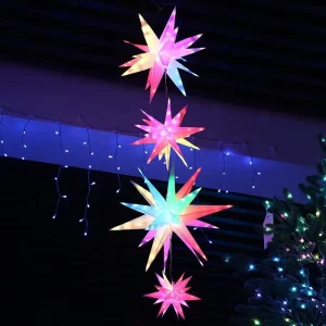 Waterproof Diwali Light 3D LED Smart Magic Explosion Star Light with App & Remote Control for Home Disco Decorations