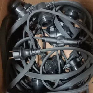 Waterproof IP65 Flat Wire Festoon Light for Christmas Outdoor Lighting