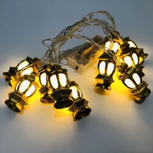 Waterproof IP65 Garden Festoon Holiday Lighting Christmas Decorations Outdoor LED Solar Motif String Light