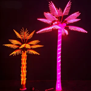 Waterproof LED Lights Outdoor LED Decorative Lighting for Holiday Artificial Coconut Christmas Lights