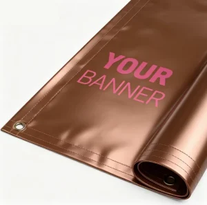 Weatherproof Double Spray PVC Banner Hanging Sign for Trade Show Exhibition Event Promotion