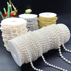 Wedding 6 14mm Pearl String Bead Chain Handmade Diy Wedding Scene Decoration Wedding Decoration & Supplies