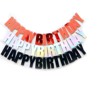Wedding Birthday Baby Shower Party Decoration 17*16cm Glitter Circle Garland Banner Bunting Paper String Flag Curtain Tassels