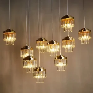 Wedding Ceiling Decoration LED Acrylic Light Party Hanging Decor Event Supplies