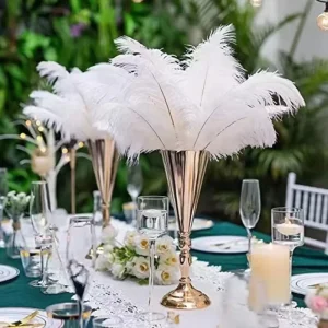 Wedding Decor Gold Flower Stand Modern Wedding Table Centerpieces Vase Wedding Party Table Centerpieces Road Lead